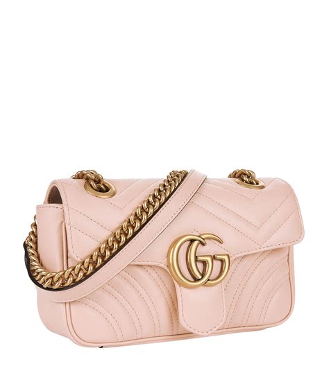 pink gucci marmont mini|gucci marmont mini bag price.